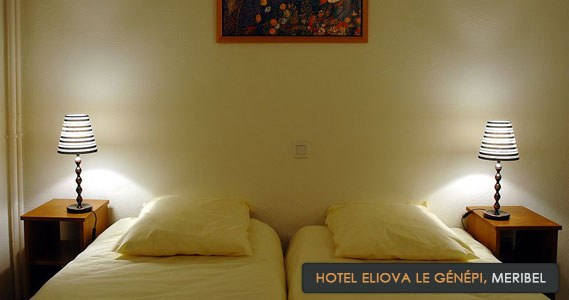 ★★ Hotel Eliova Le Génépi, hotel room