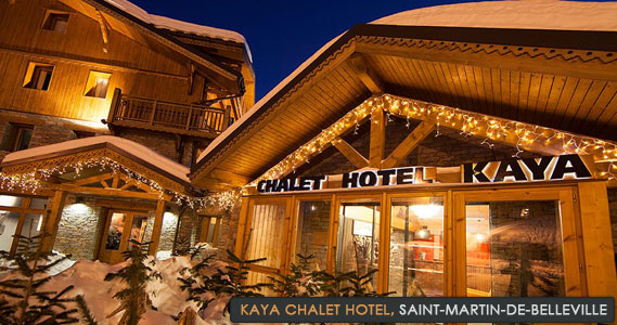 ★★★★ Kaya Chalet Hotel Saint-Martin-de-Belleville entrance view