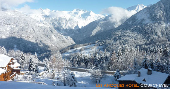 ★★★ Les Ancolies Hotel, Courchevel, mountain view