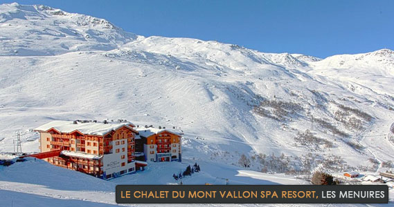 ★★★★ Le Chalet du Mont Vallon Spa Resort, Mountain view