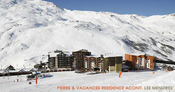 ★★★★ Pierre & Vacances Residence Aconit Hotel view from the mountains