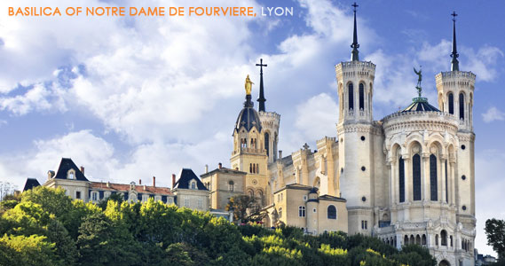 Lyon: Basilica of Notre Dame de Fourviere
