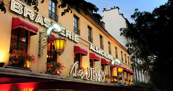 Restaurant Chez Jenny: Entrance
